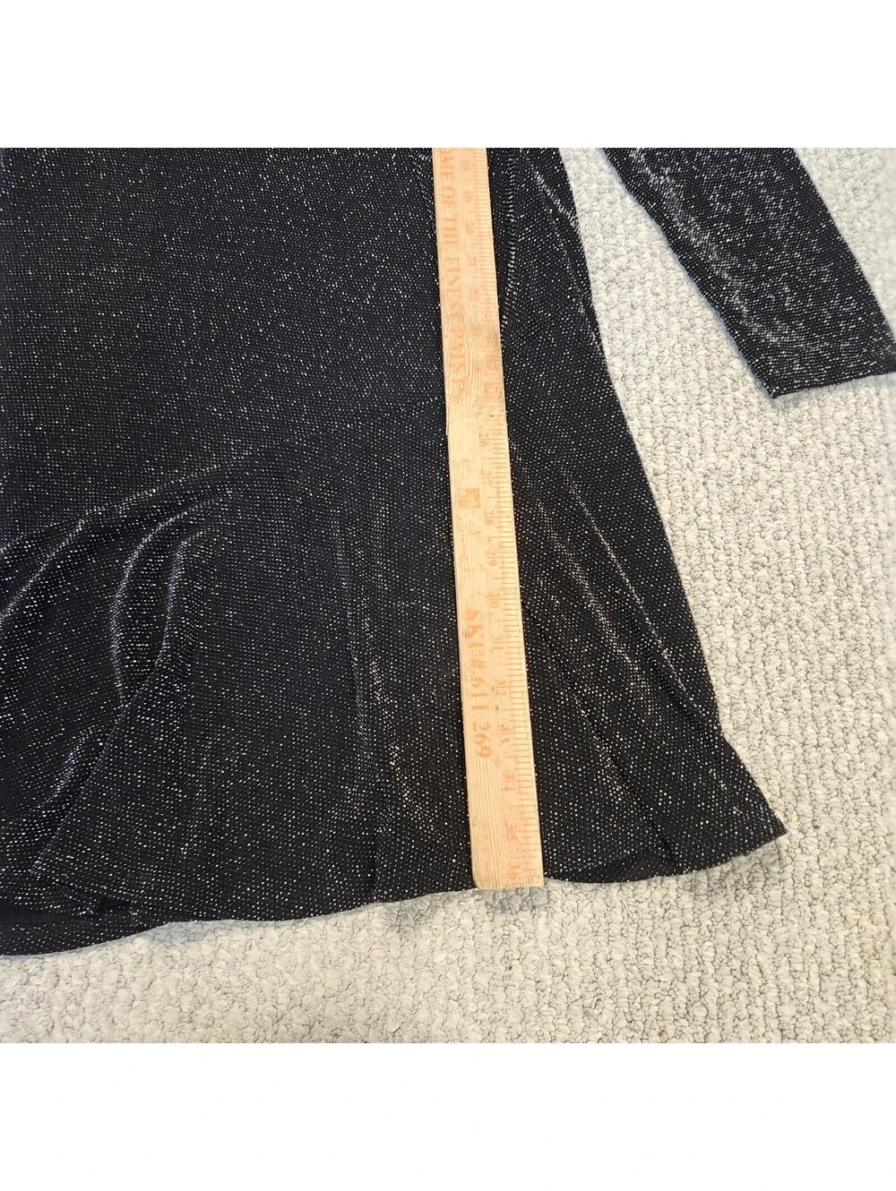 Michael Kors Black Sparkle Dress Size XL NWT